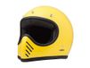 DMD Seventyfive XL motorhelm geel