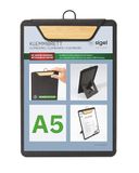 SIGEL KB221 Klembord, DIN A5, donkergrijs/beige