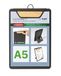 SIGEL KB221 Klembord, DIN A5, donkergrijs/beige