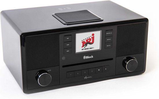Block Smart Internet Radio + CD Speler Aurora Black