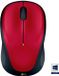 Logitech M235 souris sans fil, rouge