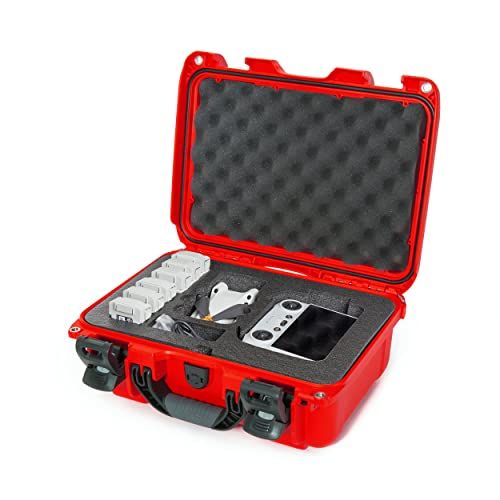 Nanuk 915 Waterdichte Hard Case met Schuim Insert voor DJI Mini 3 Pro Fly Meer - Rood