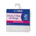 Bleu Câlin Set van 2 waspanty's voor kussens, 65 x 30/65 x 40 cm, LFL