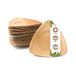 GREENBOX Palmware - duurzame palmbladborden, biologisch afbreekbaar, 15 cm, partyservies 100% composteerbaar, palmbladservies, biologisch afbreekbaar, 25 stuks