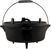 Le Windmill Dutch Oven 6Qt - 5.5 Liter - Plat à gratin en fonte - Noir