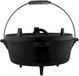 Le Windmill Dutch Oven 6Qt - 5.5 Liter - Plat à gratin en fonte - Noir