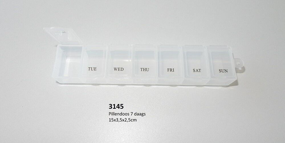 Pillendoosje 7-daags