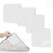 GlasFlength Antislip tapijt, 4 stuks, wit