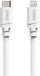 Hama 00201816 USB-laadkabel USB 2.0 USB-C stekker, Apple Lightning stekker 2 m Wit