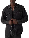 Levi's Barstow Western Schwarz Baumwolle Langarm Casual Hemd für Herren