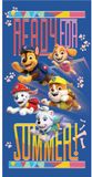Paw Patrol handdoek Summer ready 70 x 140 cm - polyester