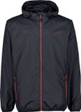 Cmp Rain Fix Hood Jasje Grijs 4XL Man
