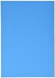 Clairefontaine 97458C Pakket Maya Papier - 25 Vellen Glad Blauw Tekenpapier - A4 21x29,7 cm 270g - Ideaal voor Tekenen en Creatieve Activiteiten