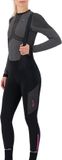 Rogelli Glory Lange Fietsbroek - Met Bretels - Dames - Zwart - Maat M