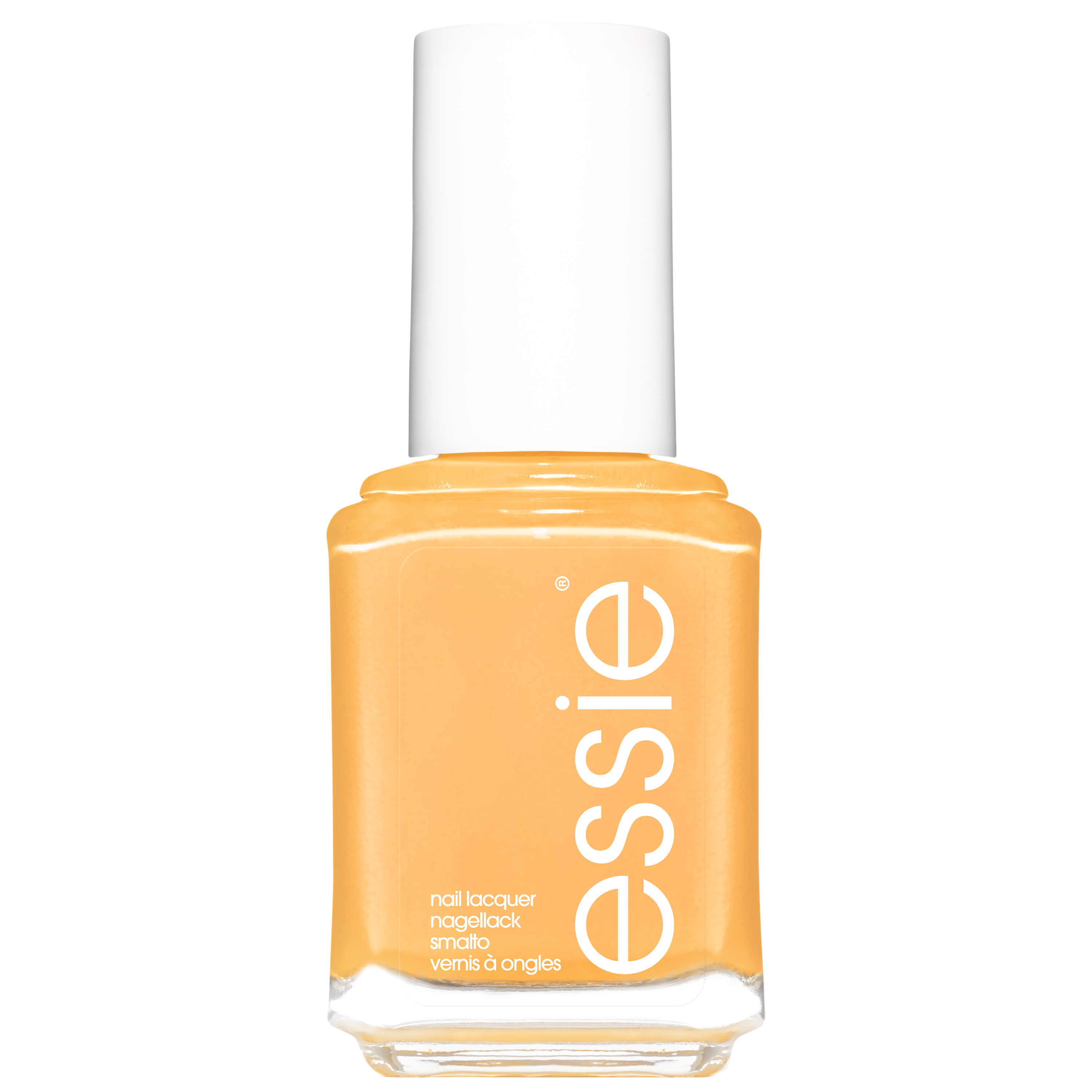 Essie flying solo collectie flying solo limited edition - 677 check your baggage - geel - glanzende nagellak - 13,5 ml