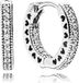 Pandora Oorbellen klap-oorringen Cubic Zirconia 296317CZ