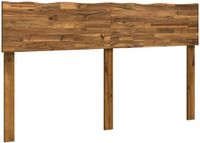 vidaXL - Live - Edge - Hoofdbord - ROSTOCK - Naturel - 135 cm - Massief - Acacia - Hout