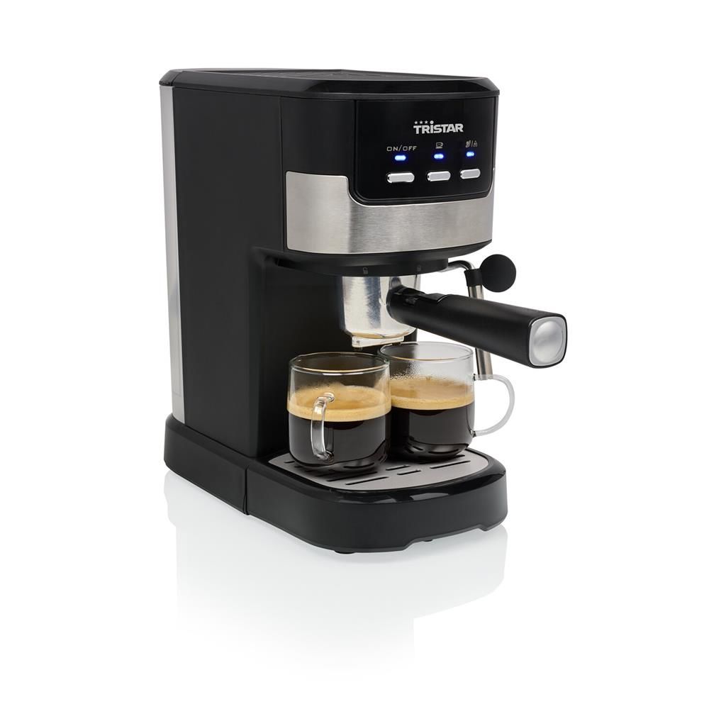 Tristar CM-2278 Espressomachine - 1.25L - Zwart - Voor Capsules & Gemalen Koffie