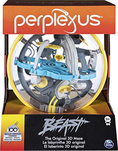 Spin Master Games 6053142 Perplexus Beast, 3D-Labyrint met 100 Obstakels, Meerkleurig, Vanaf 9 Jaar