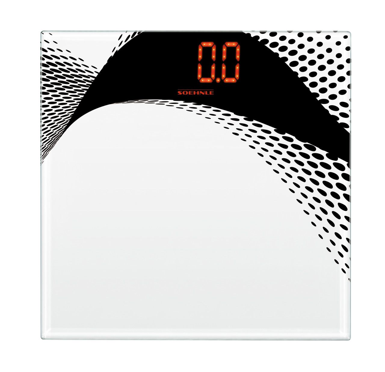 Soehnle Magia White - Digital Bathroom Scale - Black/White