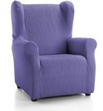 Martina Home Emilia Tasche vleugelfauteuil, Stoff, lila, 33 x 8 x 42 cm