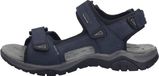 Josef Seibel Arlo 02 Sandalen Mannen Indigo Leer Maat 44