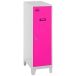 SimonRack Spind, métal, gris/rose, 1015 x 400 x 500