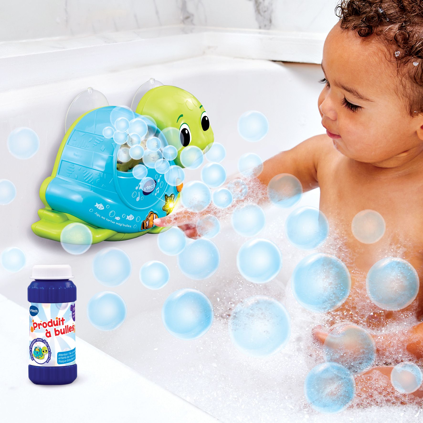 VTech Baby Juju Ma Magi'Bubble Schildpad Badspeelgoed Groen
