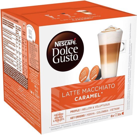 Dolce Gusto Capsule - Latte Macchiato Caramel - 16