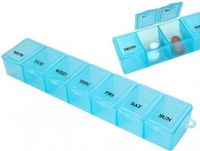 CHPN - Pillendoos - Medicijnendoos - Pillenbox - 7 dagen - 7-vaks - Blauw