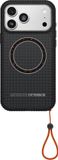 OtterBox Sole Series Hoesje Geschikt voor Apple iPhone 17 Pro Max | Back Cover | Compatibel met MagSafe | Met Draaglus | Gerecycled | Night Raid Zwart