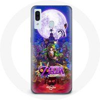 Maniacase Case voor Samsung Galaxy A20e The Legend of Majora's Mask Zelda Video Games