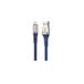 Sunix iOS Bleu Câble de charge en nylon anti-casse 3A Câble de données Chargeur rapide Câble de charge rapide 1,2 mètre