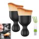 Brosse de nettoyage de voiture - Brosse d'intérieur - Poils en nylon souples - Lot de 3 - Bouches d'aération