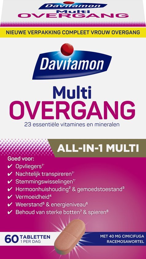 Davitamon Compleet Vrouw Overgang Tabletten