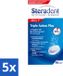 Steradent 5 x Nettoyant pour prothèses dentaires - Contre la plaque dentaire et le tartre - 90 comprimés - Pack économique
