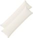 vidaXL - Kussensloop - 2 stuks - HOUTEN - Crèmekleurig - 40 x 145 cm - corduroy