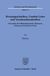 Beratungsschreiben, Duncker & Humblot GmbH Beratungsschreiben, Comfort Letter und Vorsitzendenschreiben: Informelles Kartellbehördenhandeln: Phänomen, Wirkung und Perspektive Dritter: 374