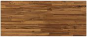 vidaXL - Tafelblad - Glas - Naturel - 140 x 40 x 3 cm