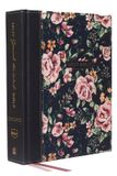 NKJV, Thomas Nelson NKJV, Journal the Word Bible: Reflect, Journal or Create Art Next to Your Favorite Verses (Cloth over Board, Blue Floral, Red Letter, Comfort Print)