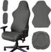 Goodivery ® Housse de chaise élégante et protectrice pour chaises de jeu et de bureau - Jeu de 4 - Noir