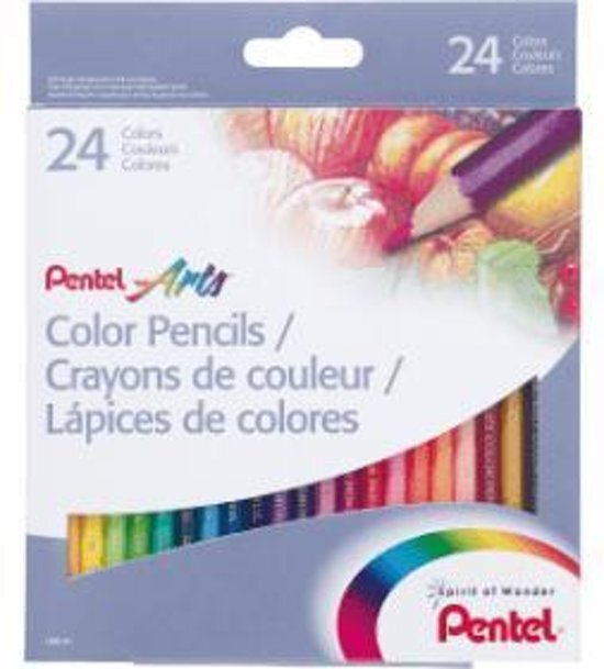 Pentel Set 12 Kleurpotloden CB82-12