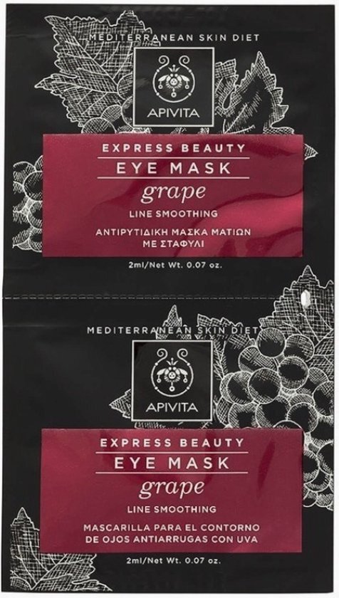 Apivita Express Beauty Express Eye Grape Masker