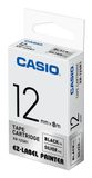 Casio XR-12SR1 printeretiket Zilver Zelfklevend printerlabel