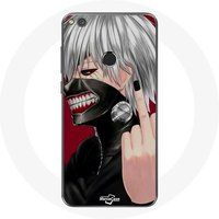 Maniacase Hoesje voor Huawei P8 Lite 2017 Tokyo Ghoul Kaneki Ken Anime Masker vinger
