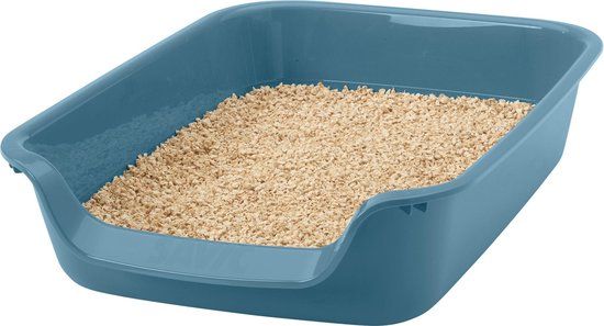Savic Junior Kattenbak - Blauw - 56x39x13 cm