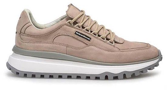 Floris van Bommel De Gripper 03.04 Lage sneakers Mannen Nubuck Beige