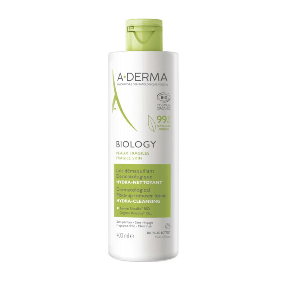 A-Derma Biology Dermatologische Make-up Remover Melk Bio 400 ml