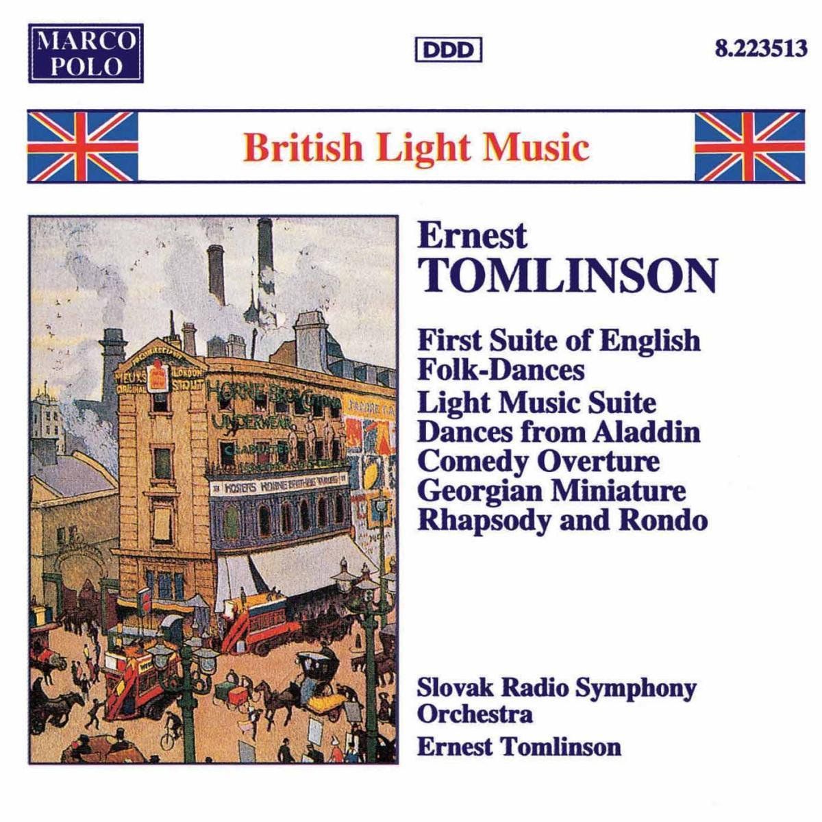 OUTHERE Tomlinson Ernest: First Suite Of English Folk Dances Light Music Suite CD