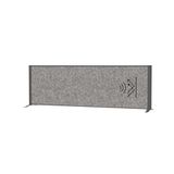 Maul Scheidingswand MAULconnecto Vlies Donkergrijs, Antraciet 160 cm x 52.75 cm
